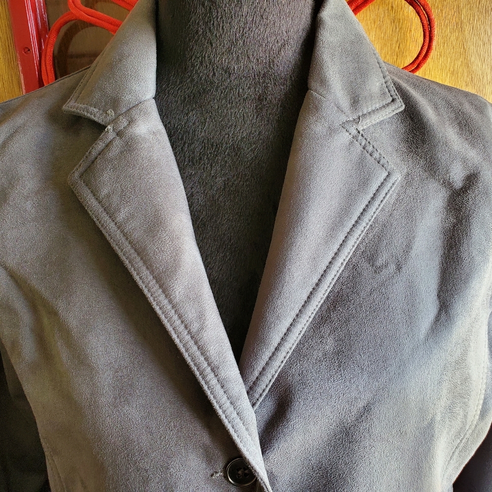 Vintage AC Dimilano Suede leather jacket